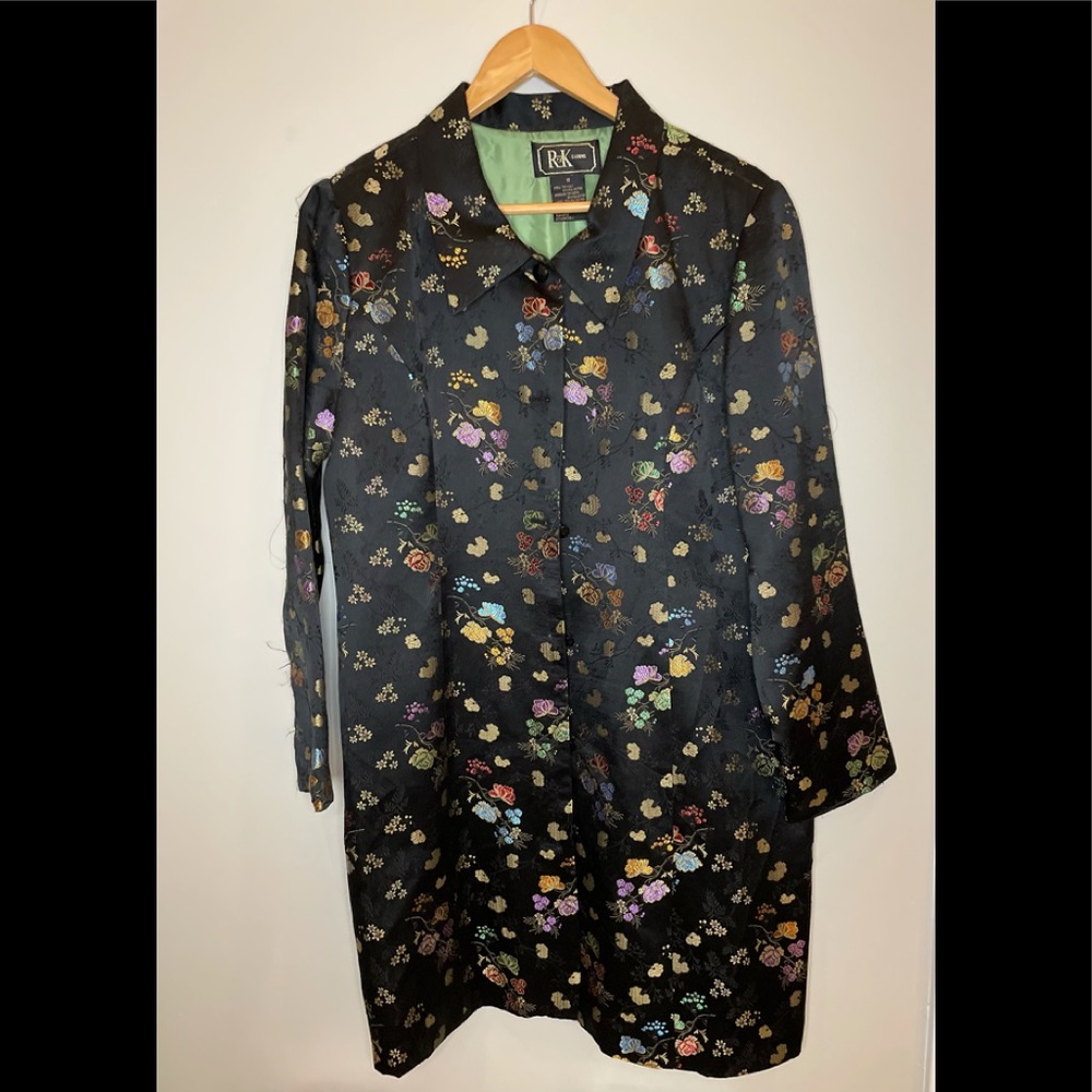 R&K EVENING : 100% Silk Evening Jacket - Picture 1 of 4